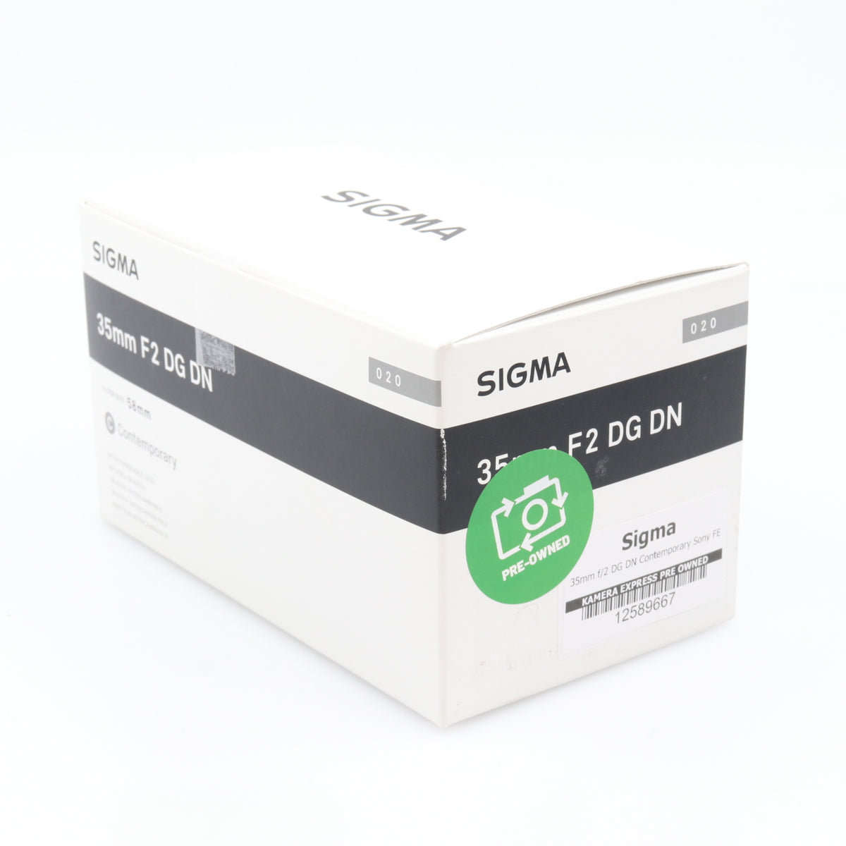 Sigma 35mm f/2 DG DN Contemporary Sony FE used
