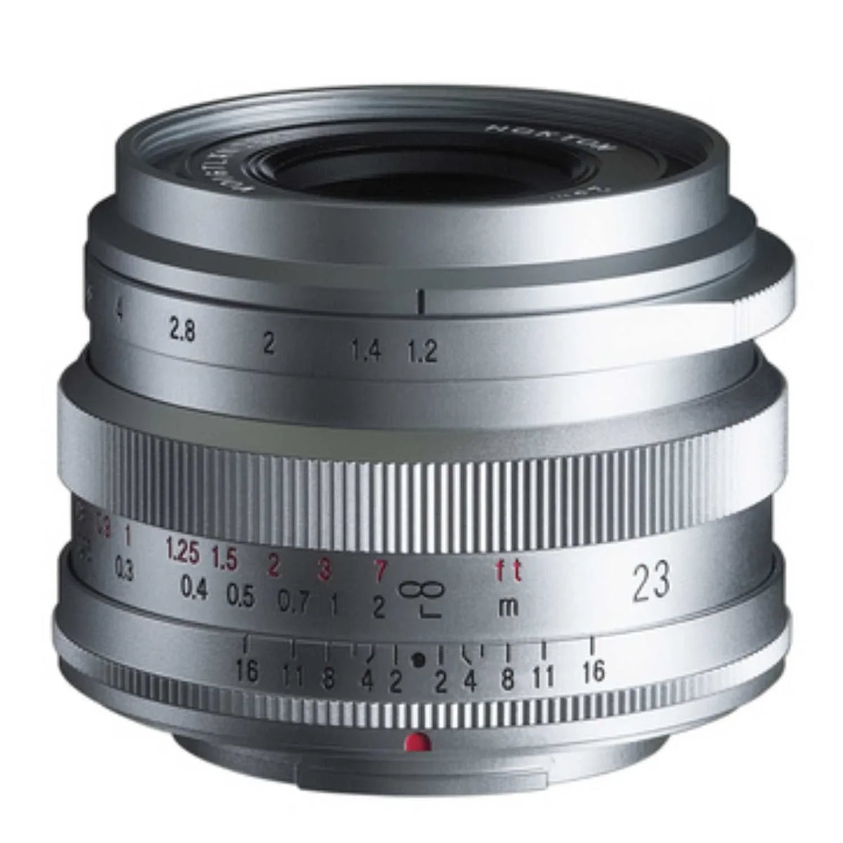 Voigtländer Nokton 23mm f/1.2 ASPH Fuji X mount silver
