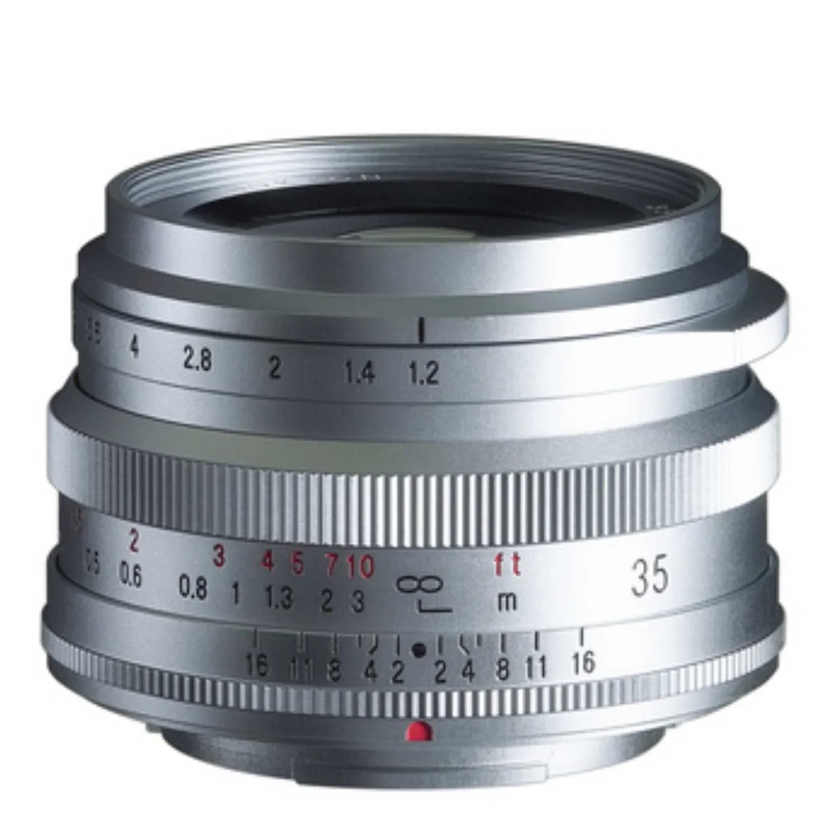 Voigtländer Nokton 35mm f/1.2 Fuji X mount silver