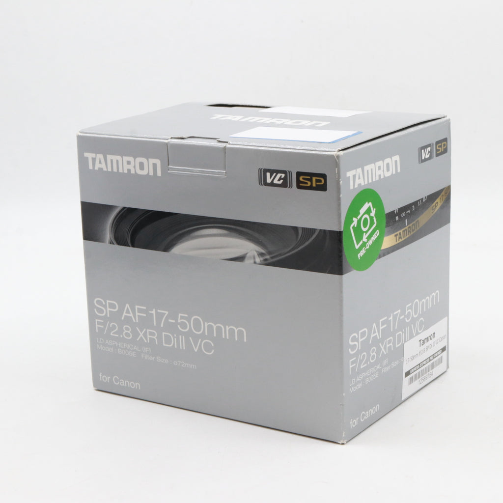 Tamron 17-50mm f/2.8 SP Di II VC Canon used