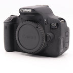 Canon EOS 700D body used