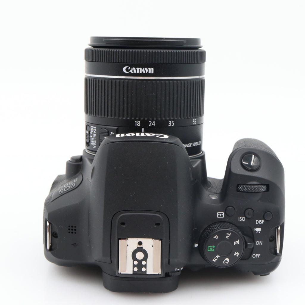 Canon EOS 850D + EF-S 18-55mm f/4-5.6 IS STM used