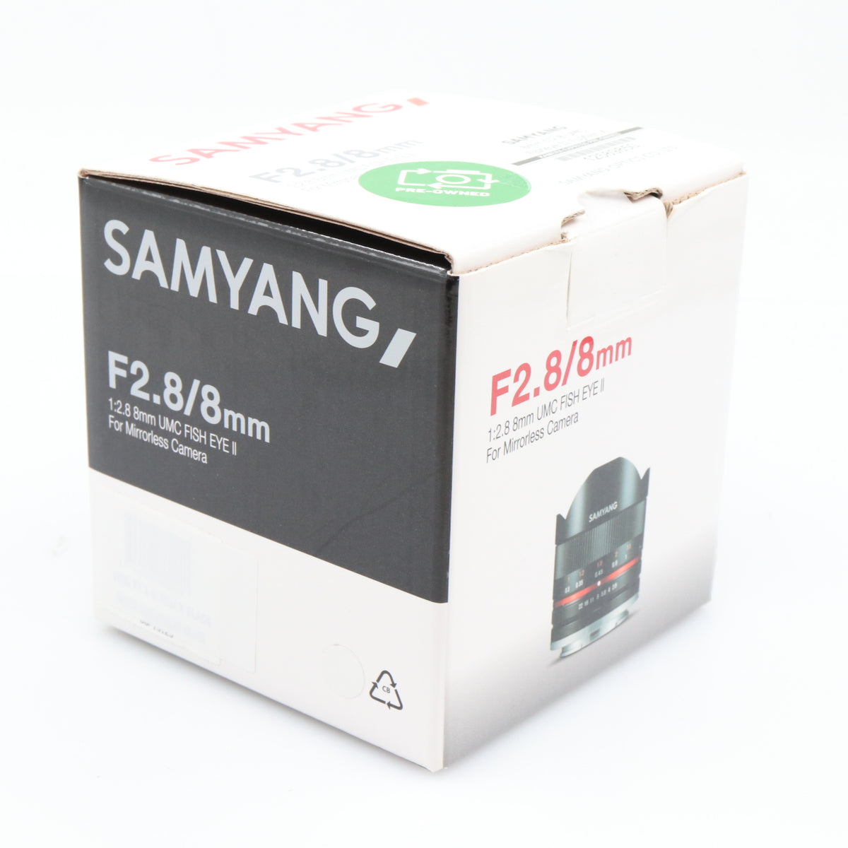 Samyang 8mm f/2.8 UMC Fisheye II Fujifilm X used