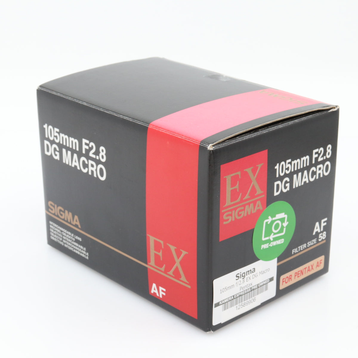 Sigma 105mm f/2.8 EX DG Macro Pentax used