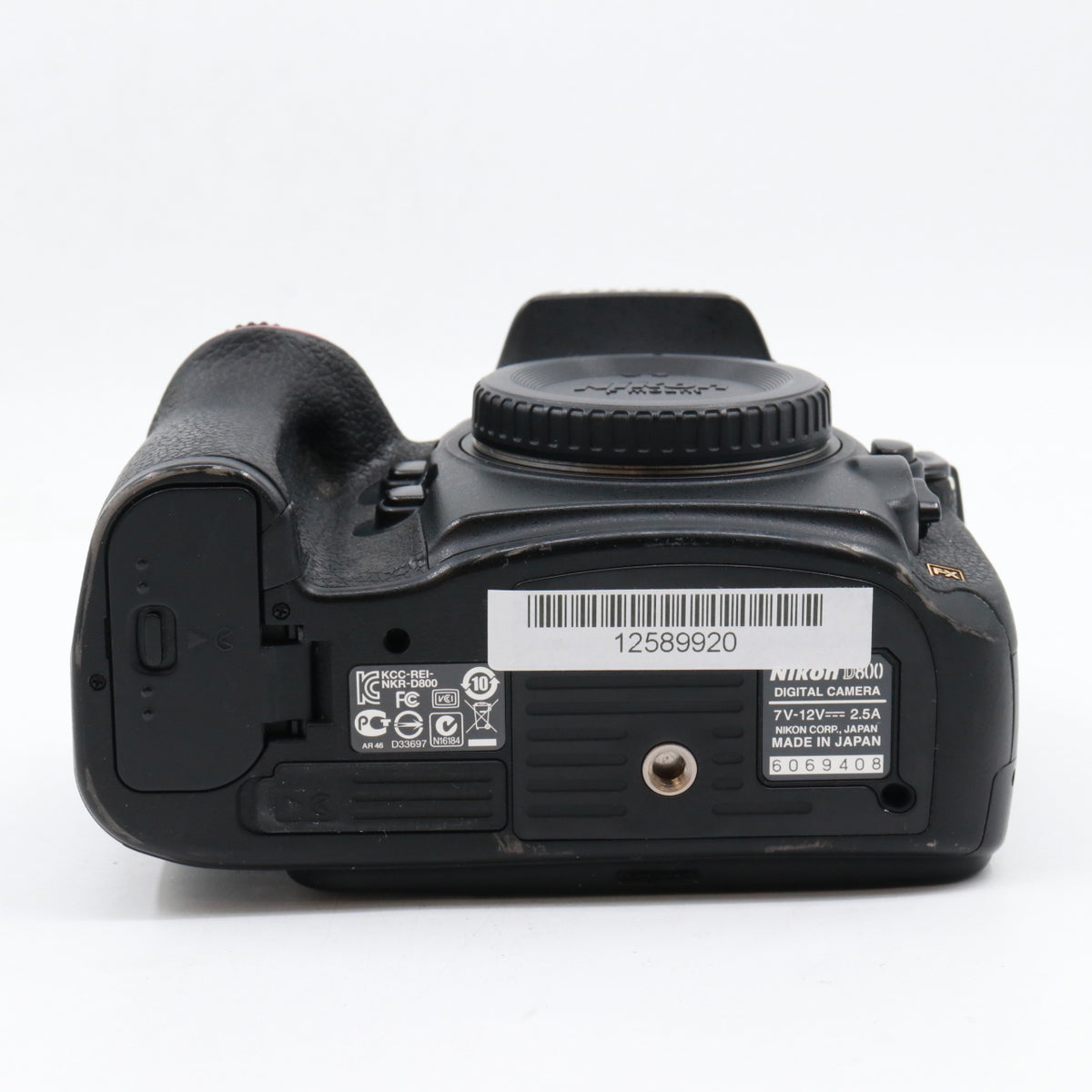 Nikon D800 body used