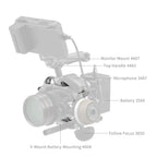 SmallRig 4977B HawkLock Quick Release Cage for Canon EOS R5 Mark II