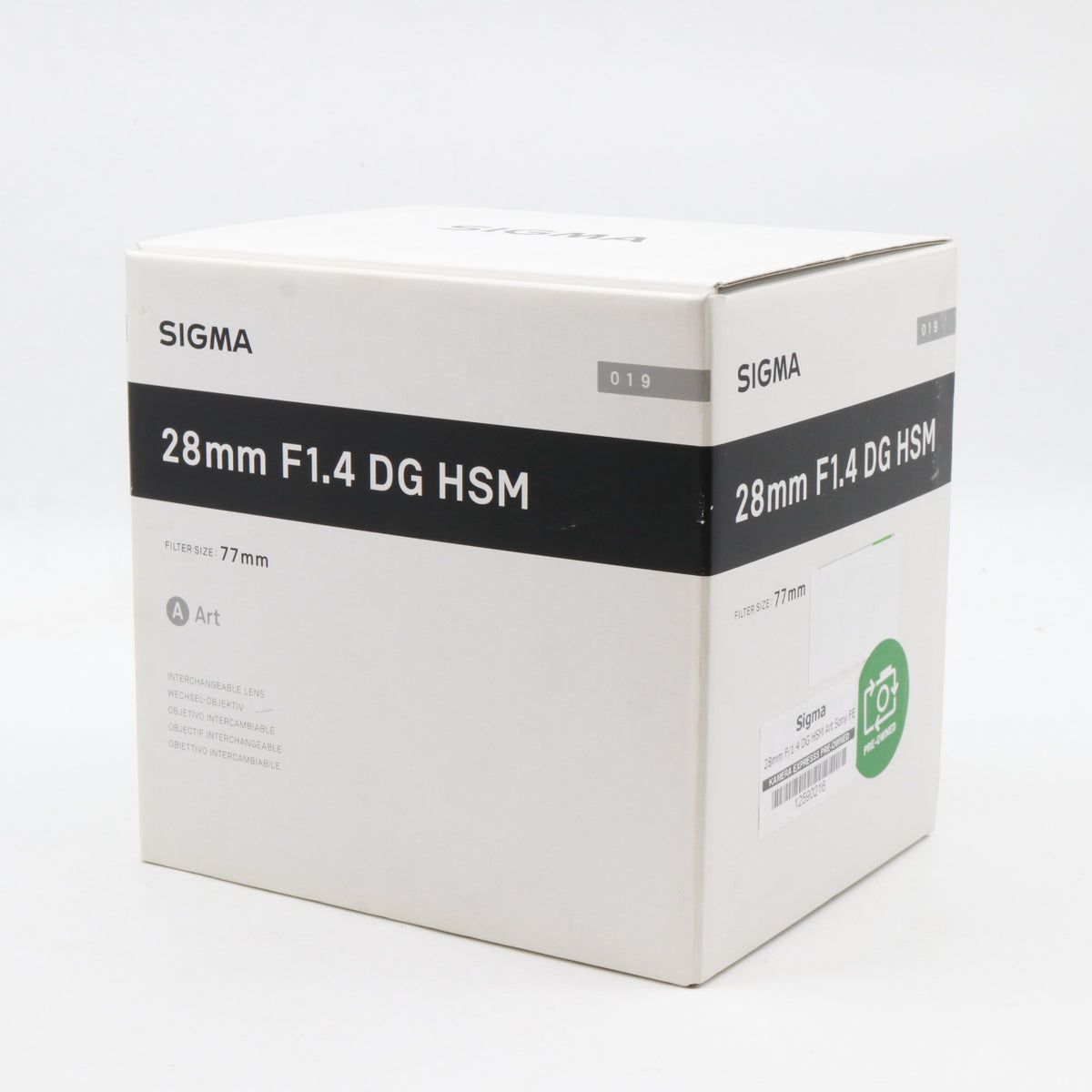 Sigma 28mm F/1.4 DG HSM Art Sony FE gebraucht