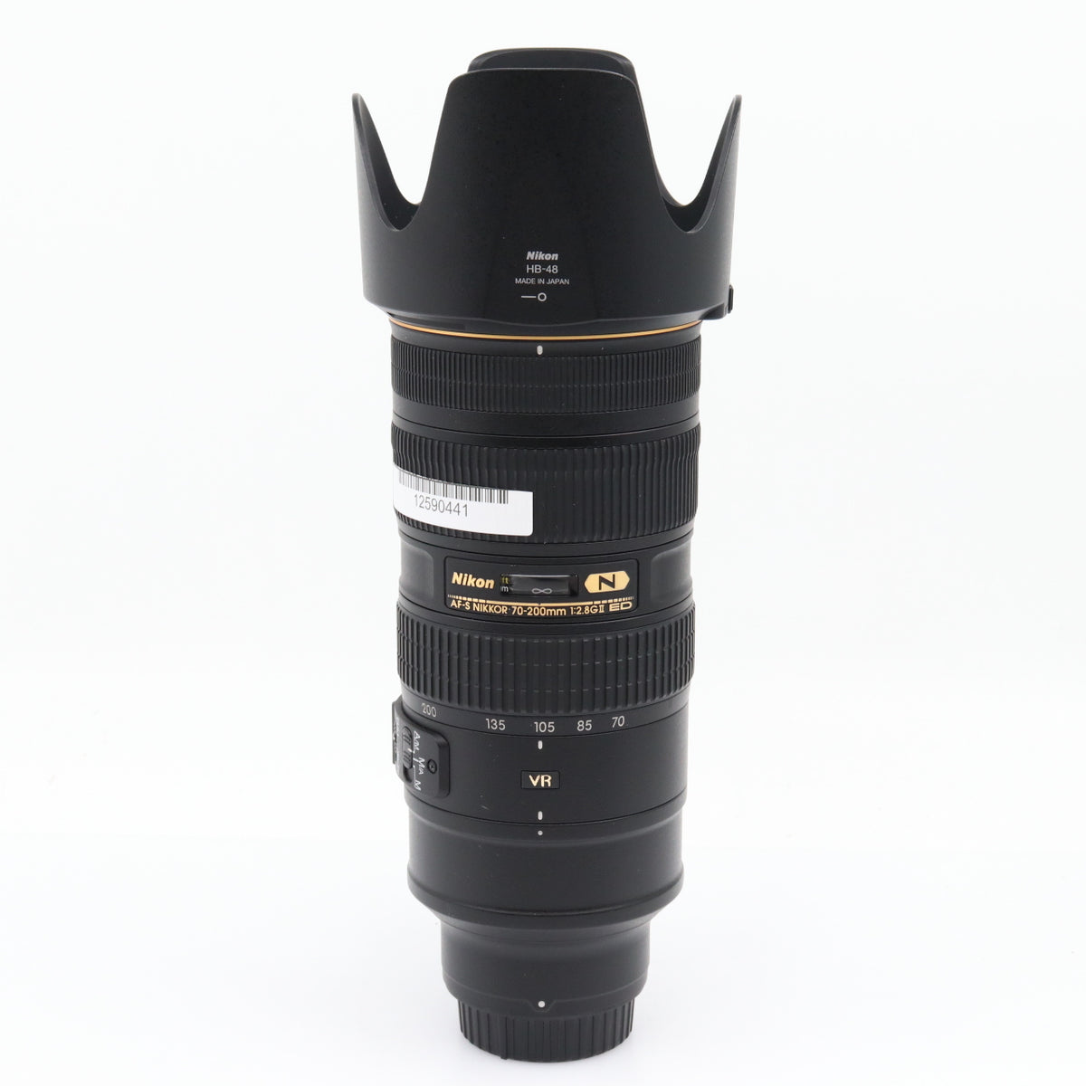 Nikon AF-S 70-200mm f/2.8G ED VR II used