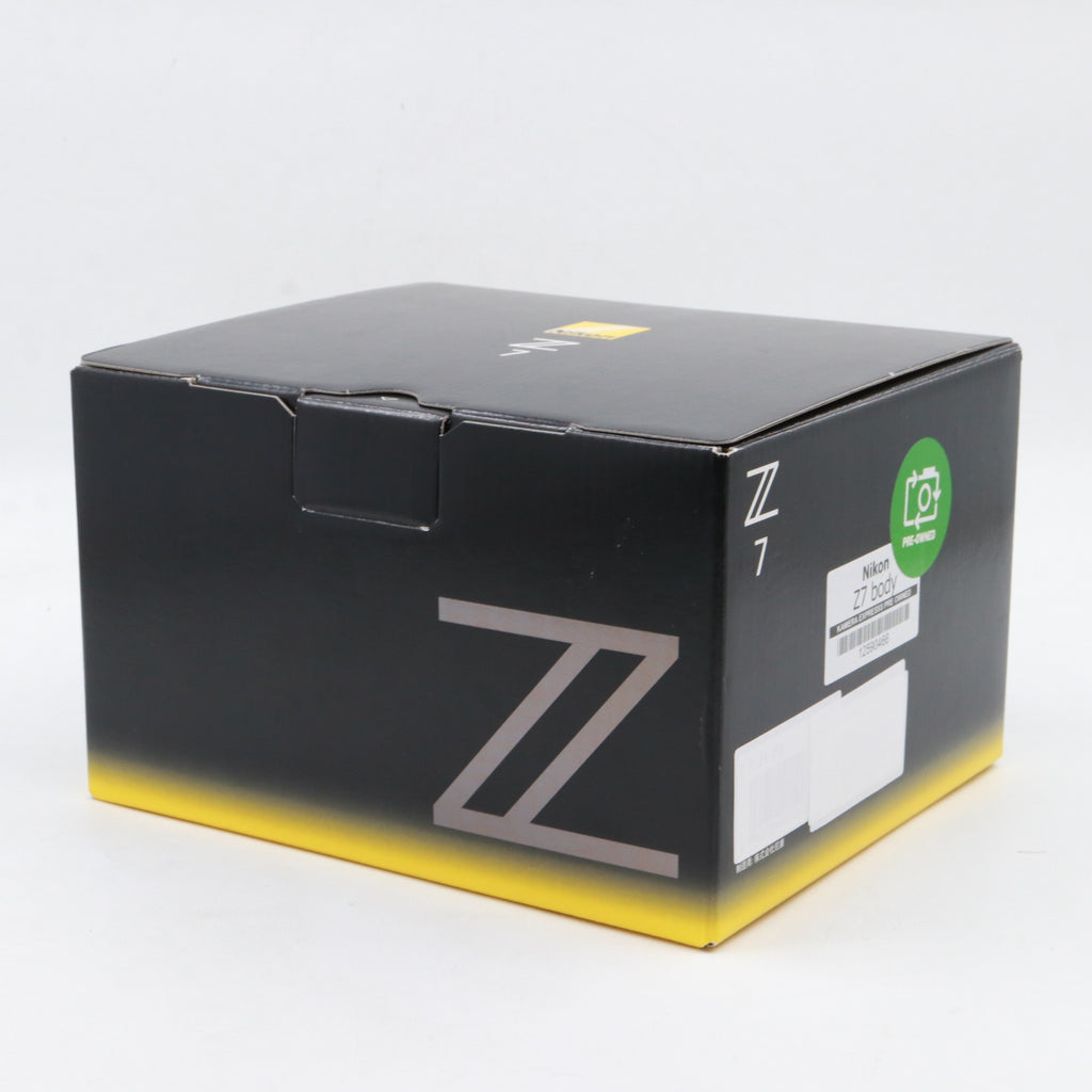 Nikon Z7 body used