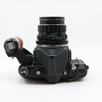 Pentax 6x7 body + SMC Takumar 105mm f/2.4 + handle used