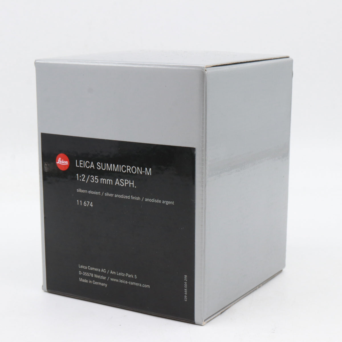 Leica 11674 Summicron-M 35mm f/2 ASPH. silver used