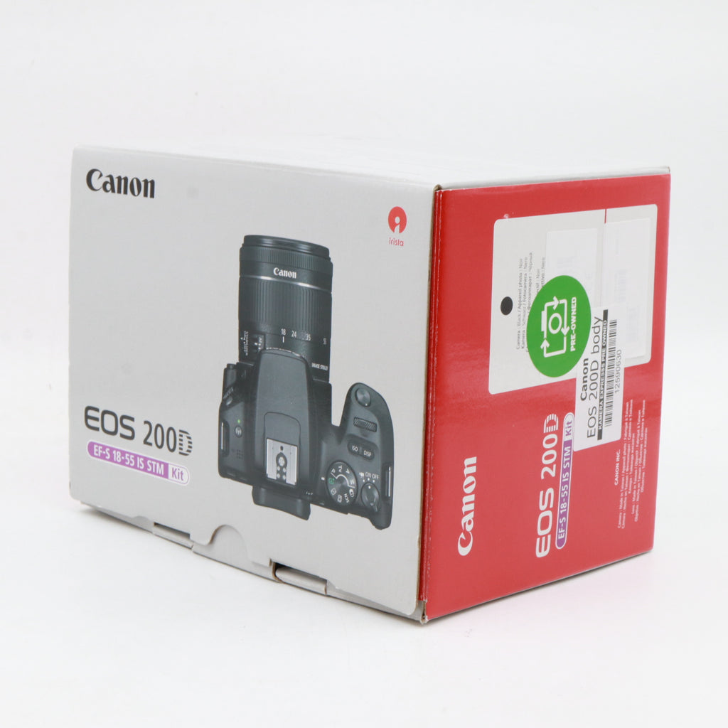 Canon EOS 200D body used