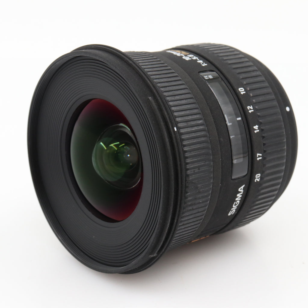 Sigma 10-20mm f/3.5 EX DC HSM Nikon used