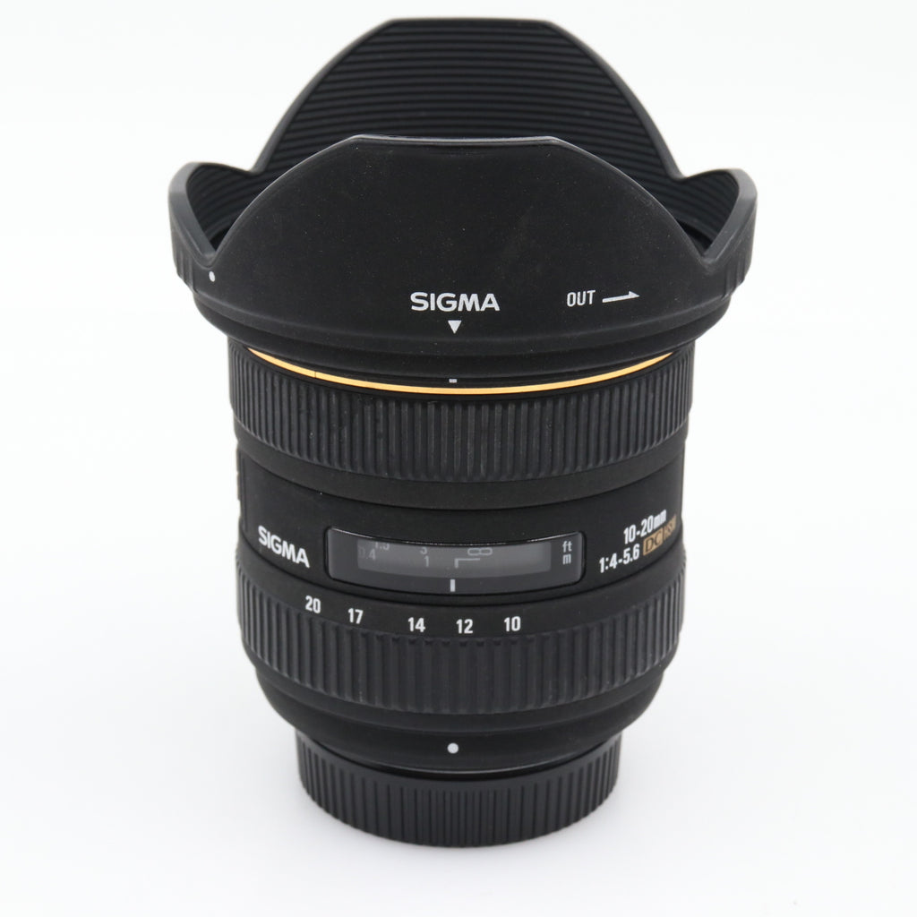 Sigma 10-20mm f/3.5 EX DC HSM Nikon used