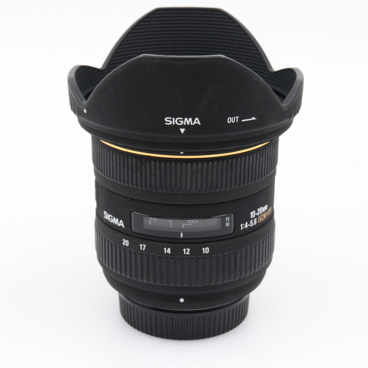 Sigma 10-20mm f/3.5 EX DC HSM Nikon used