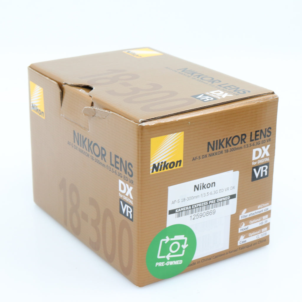 Nikon AF-S 18-300mm f/3.5-6.3G ED VR DX used