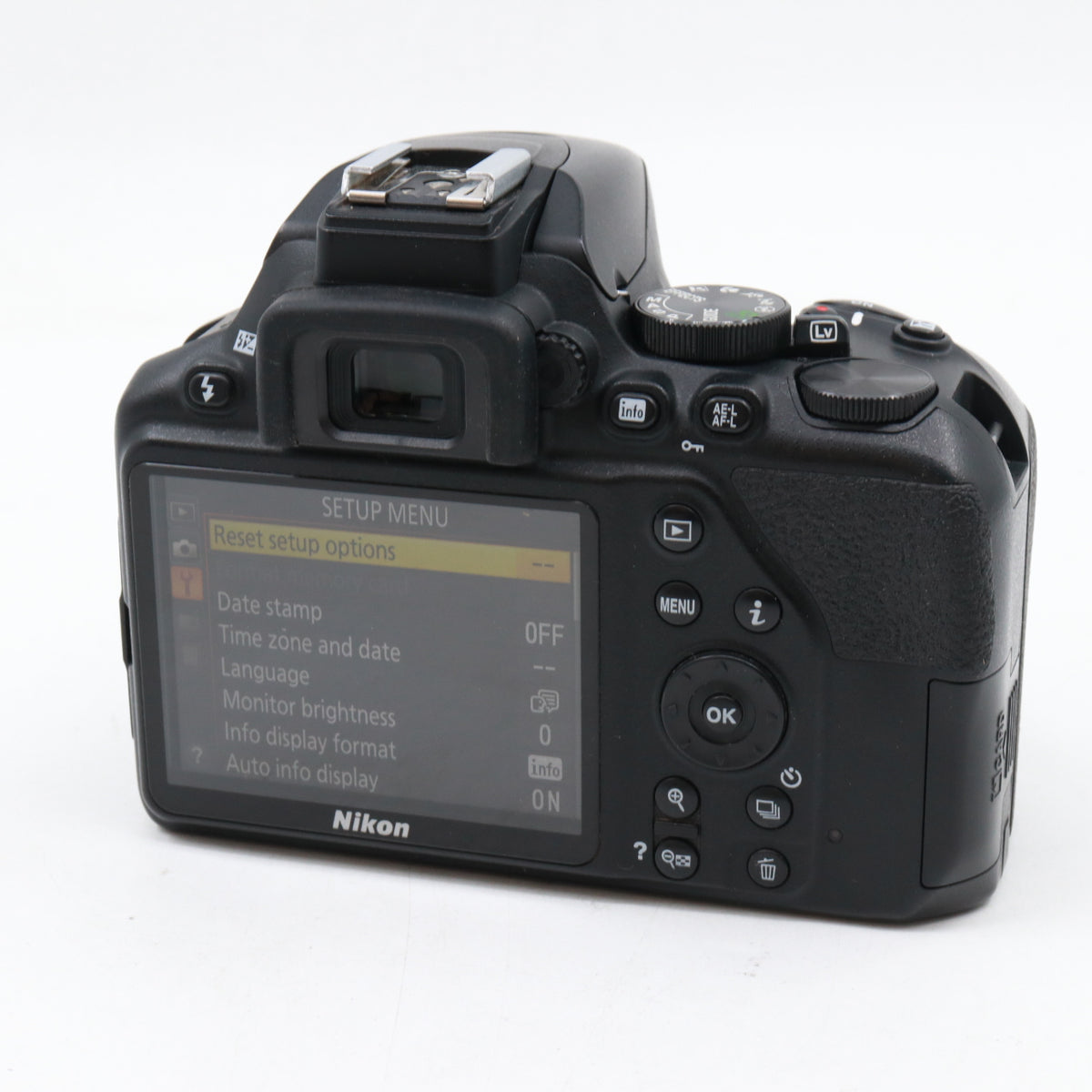 Nikon D3500 body used