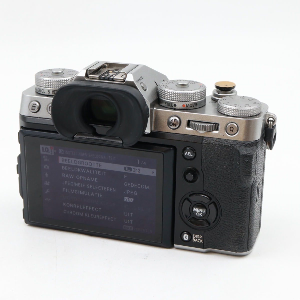 Fujifilm X-T5 body silver used