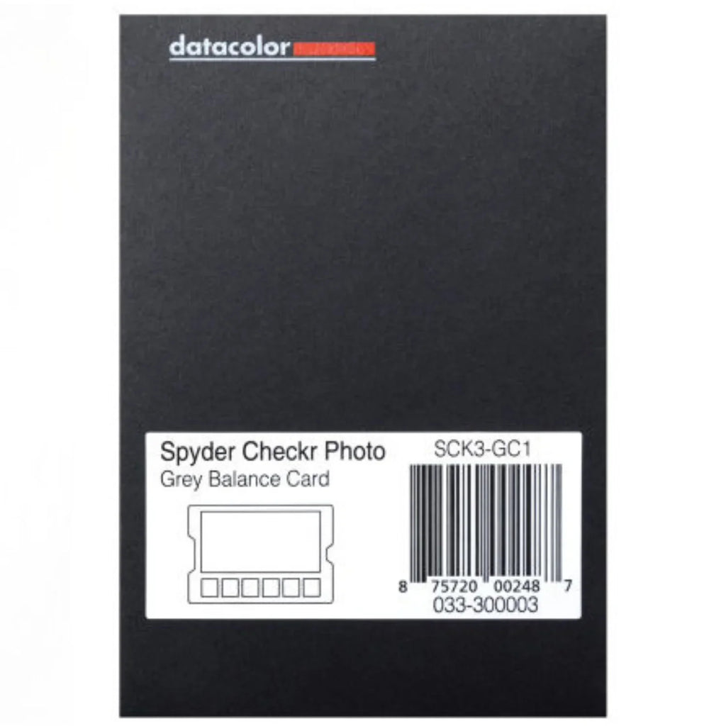 Datacolor Spyder Checkr Photo Grey Balance Card