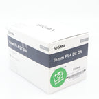 Sigma 16mm f/1.4 DC DN Contemporary Canon RF used