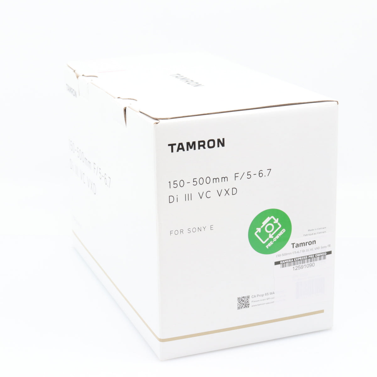 Tamron 150-500mm f/5-6.7 Di III VC VXD Sony FE used