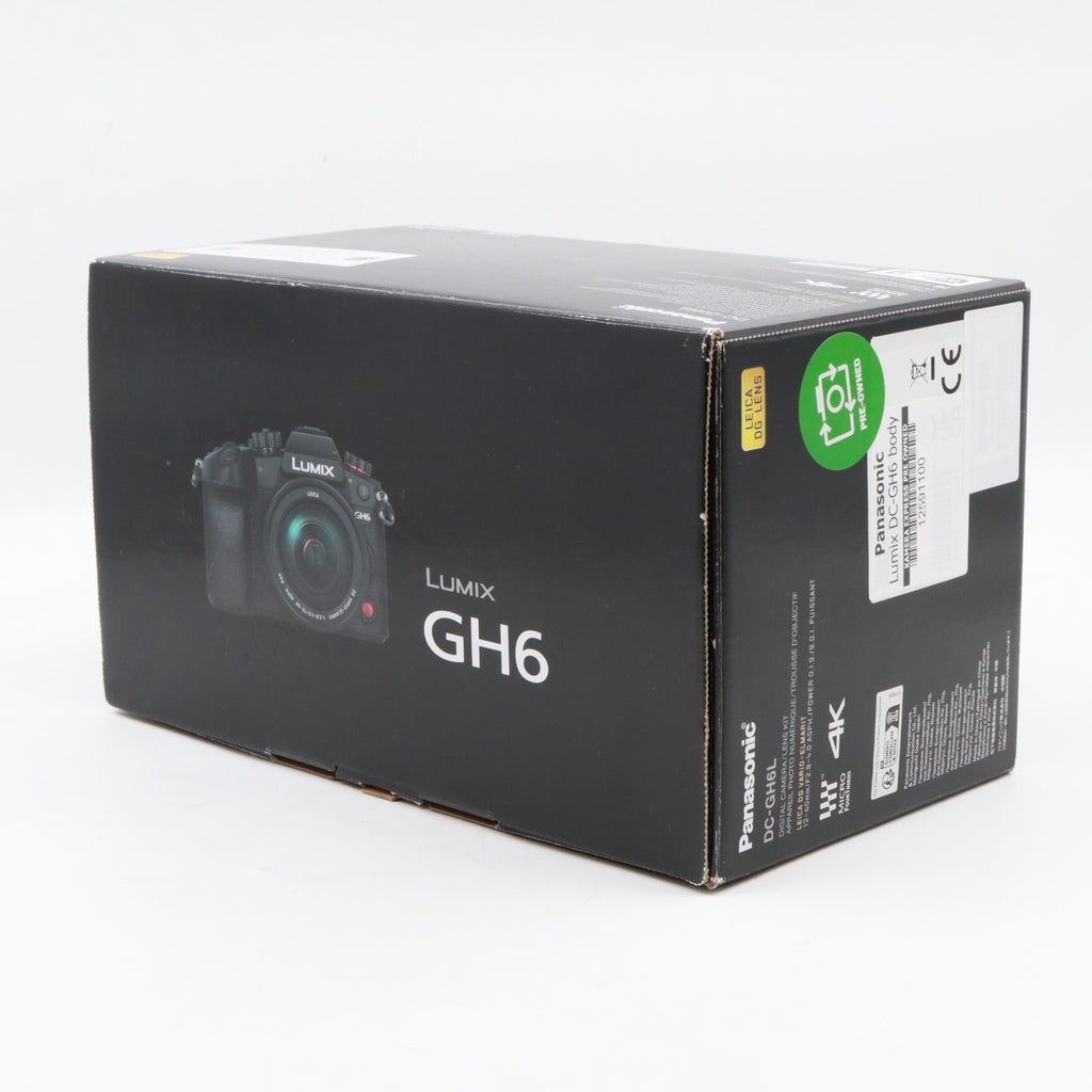 Panasonic Lumix DC-GH6 body used
