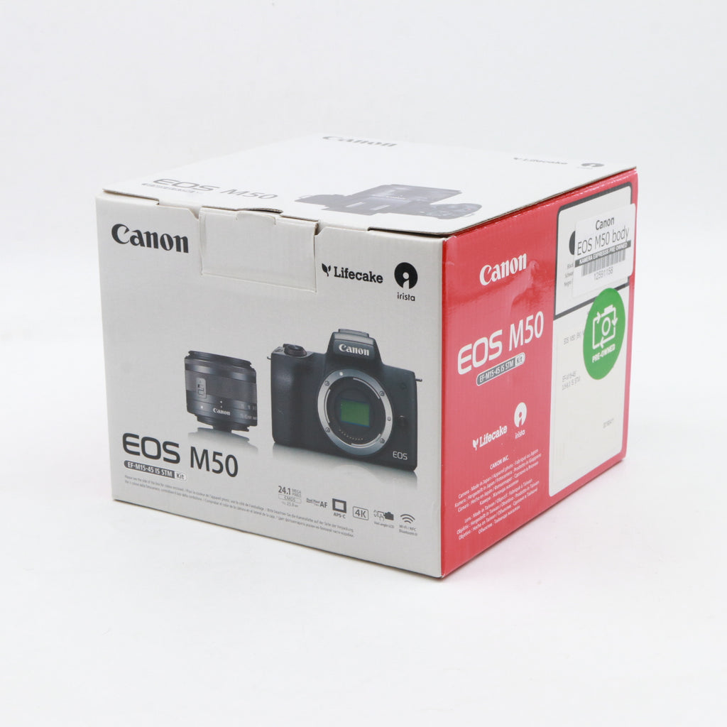 Canon EOS M50 body used