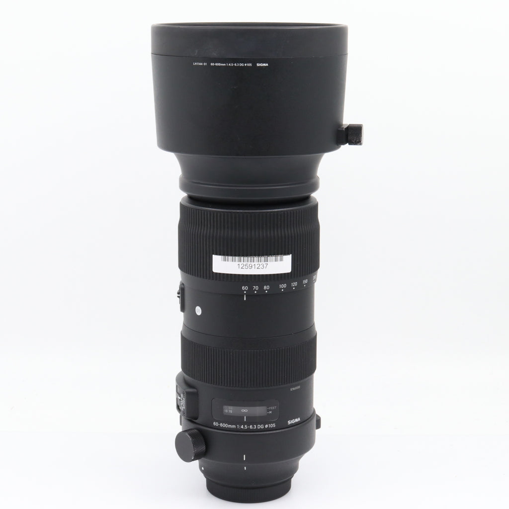 Sigma 60-600mm f/4.5-6.3 DG OS HSM Sports Canon EF used