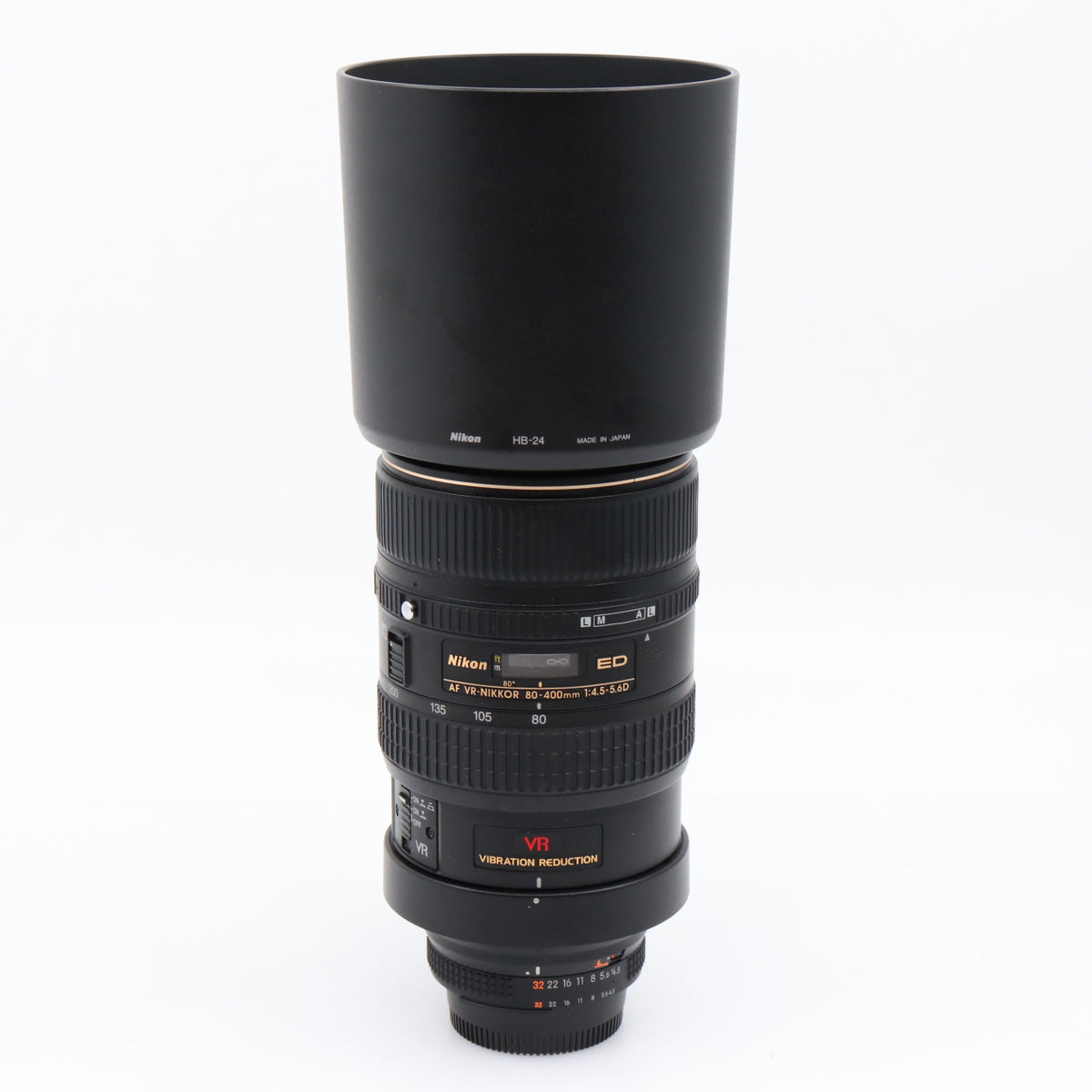 Nikon AF 80-400mm F/4.5-5.6 D ED VR used