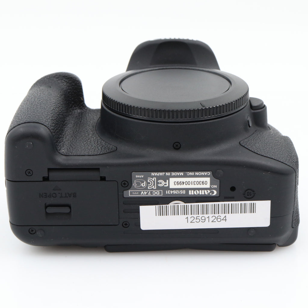 Canon EOS 700D body used