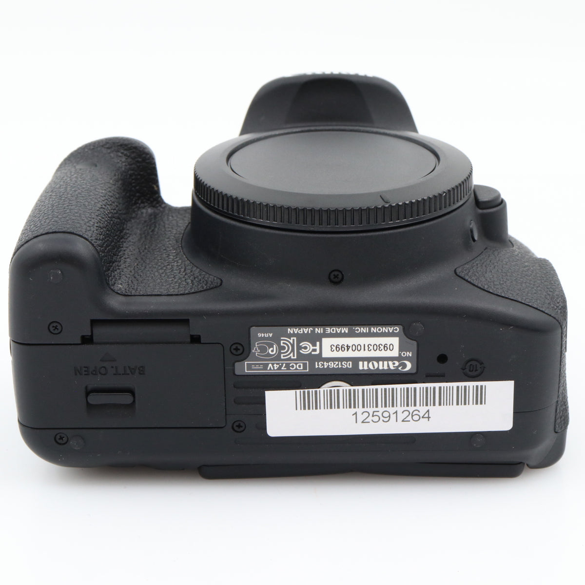Canon EOS 700D body used