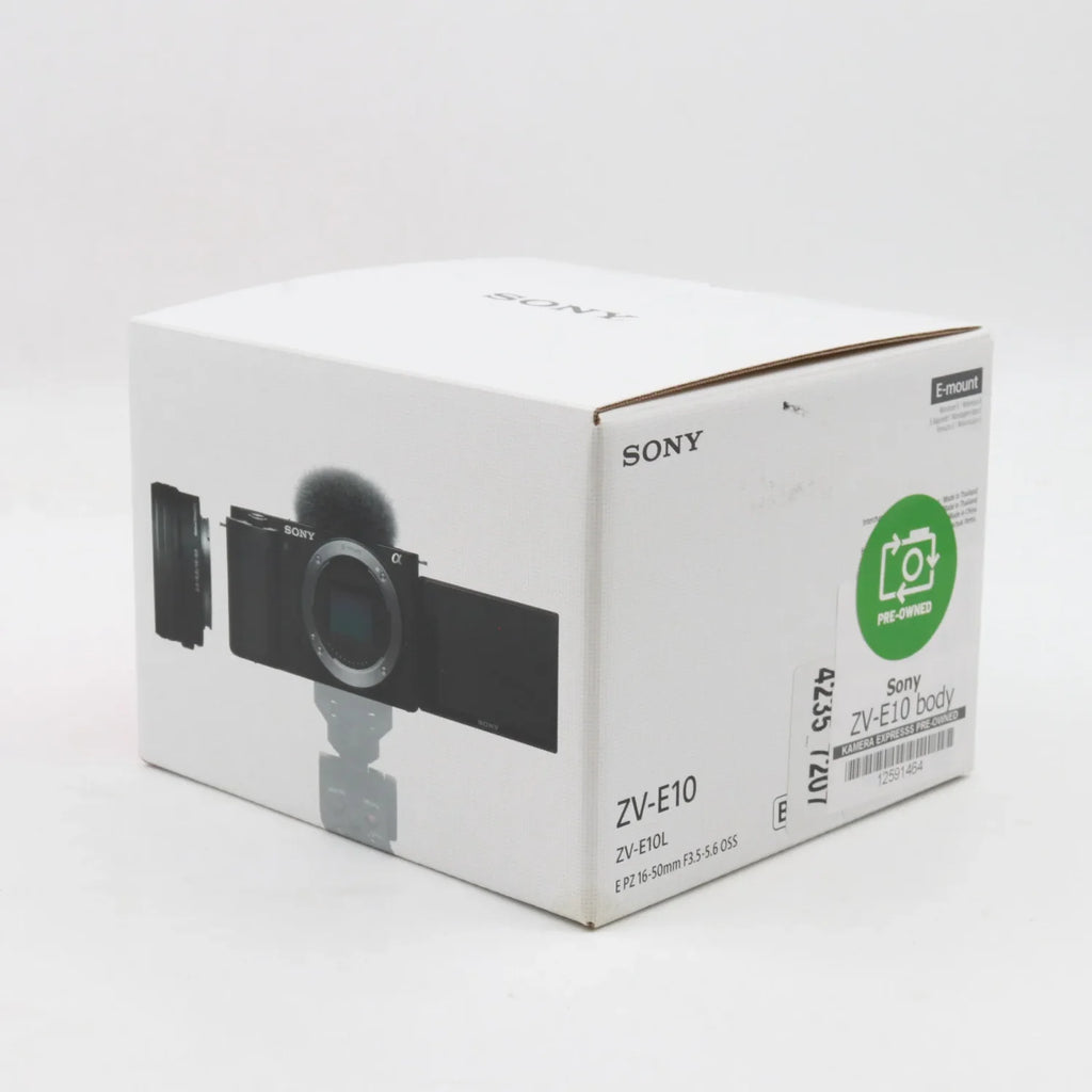Sony ZV-E10 Gehäuse gebraucht