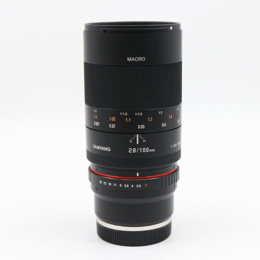 Samyang 100mm f/2.8 ED UMC Macro Sony E-mount used
