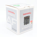 Samyang 75mm F/1.8 AF Sony FE gebraucht