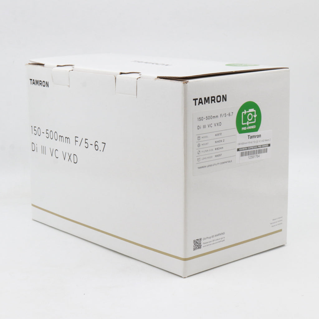 Tamron 150-500mm F/5-6.7 Di III VC VXD Nikon Z gebraucht
