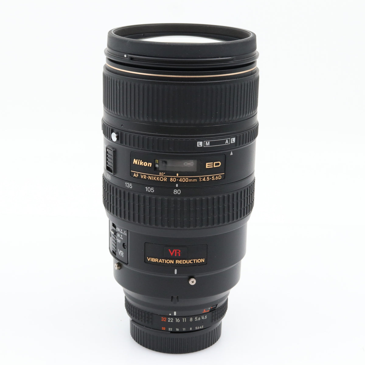 Nikon AF 80-400mm f/4.5-5.6 D ED VR used