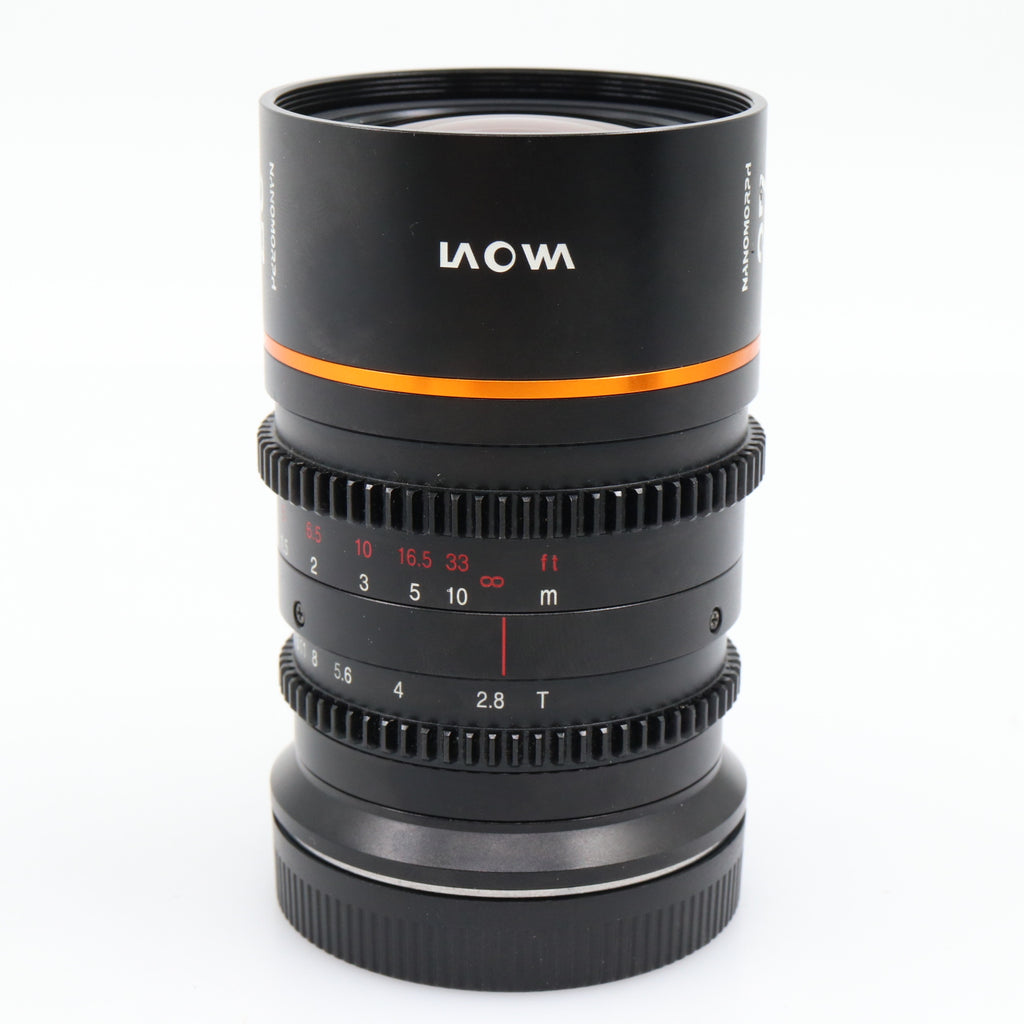 Laowa Nanomorph S35 Bundle (27,35,50mm) (Amber) (Cine) Sony E gebraucht
