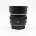 Zeiss 50mm f/1.4 Planar T* ZE Canon used