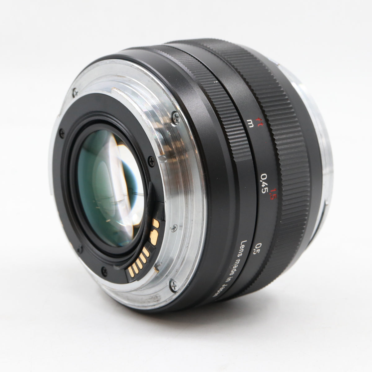 Zeiss 50mm f/1.4 Planar T* ZE Canon used