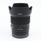 Sony E 15mm f/1.4 G used