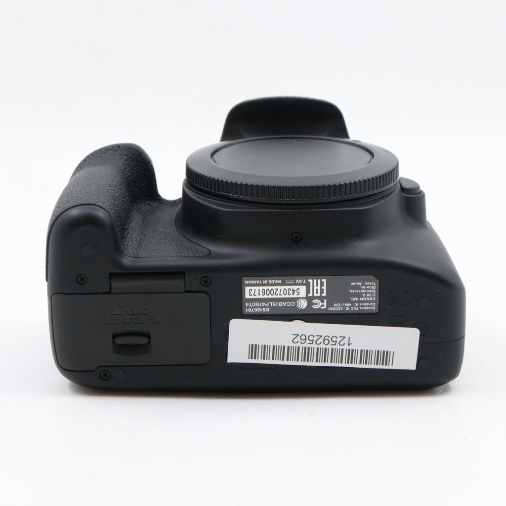 Canon EOS 4000D body used