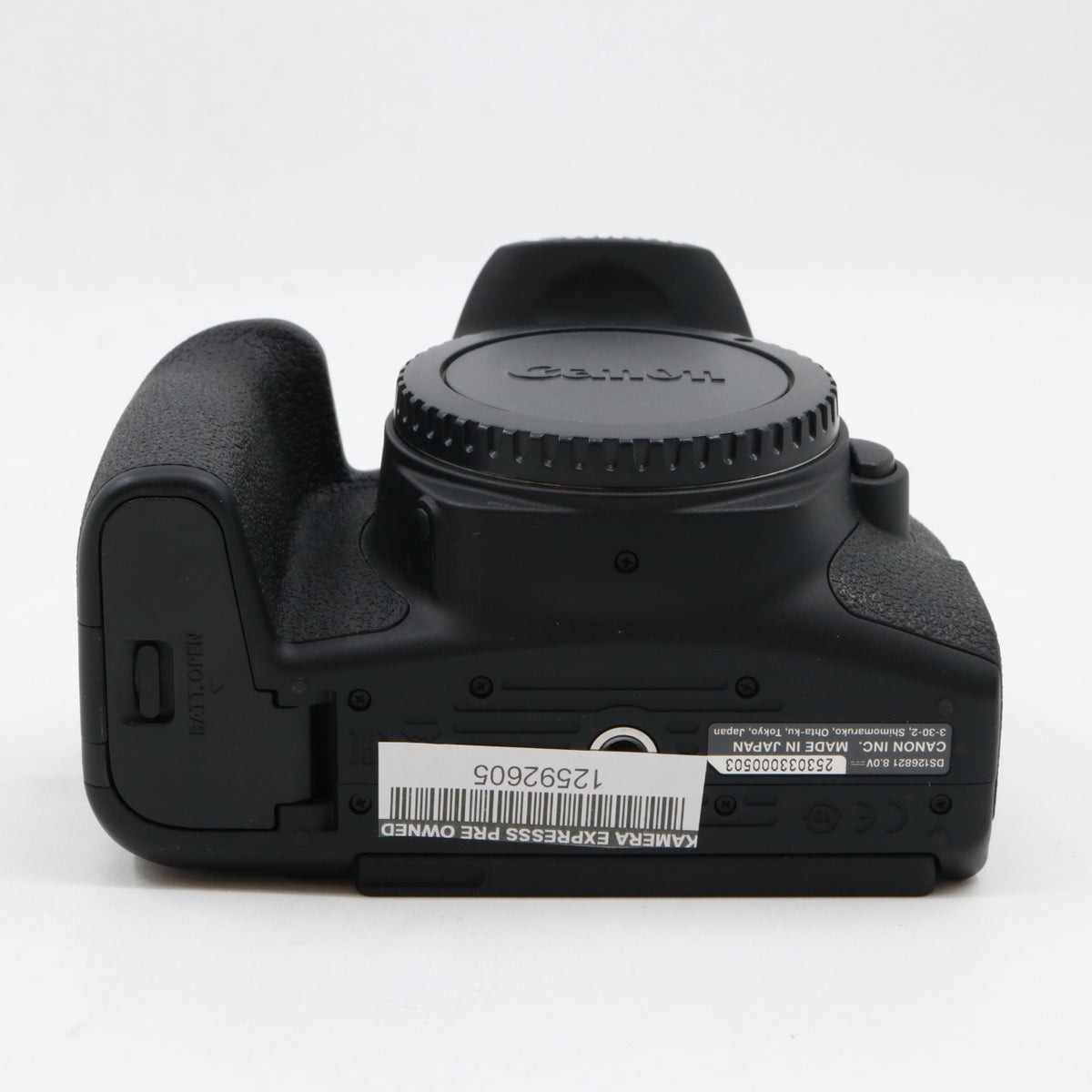 Canon EOS 850D body used