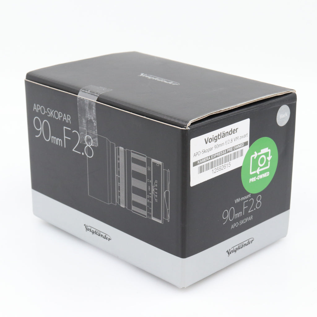 Voigtländer APO-Skopar 90mm f/2.8 VM black used