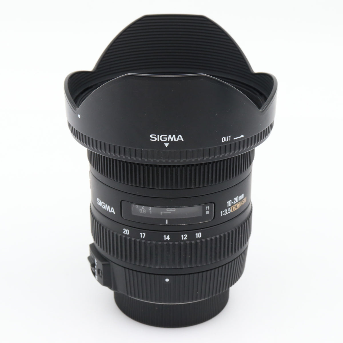 Sigma 10-20mm f/3.5 EX DC HSM Nikon used