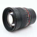 Samyang 85mm f/1.4 AS IF UMC Fujifilm X used