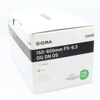 Sigma 150-600mm F/5-6.3 DG DN OS Sports Sony FE used