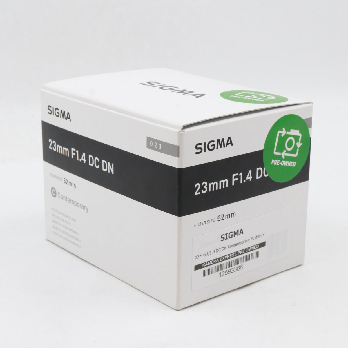 Sigma 23mm f/1.4 DC DN Contemporary Fujifilm X gebraucht