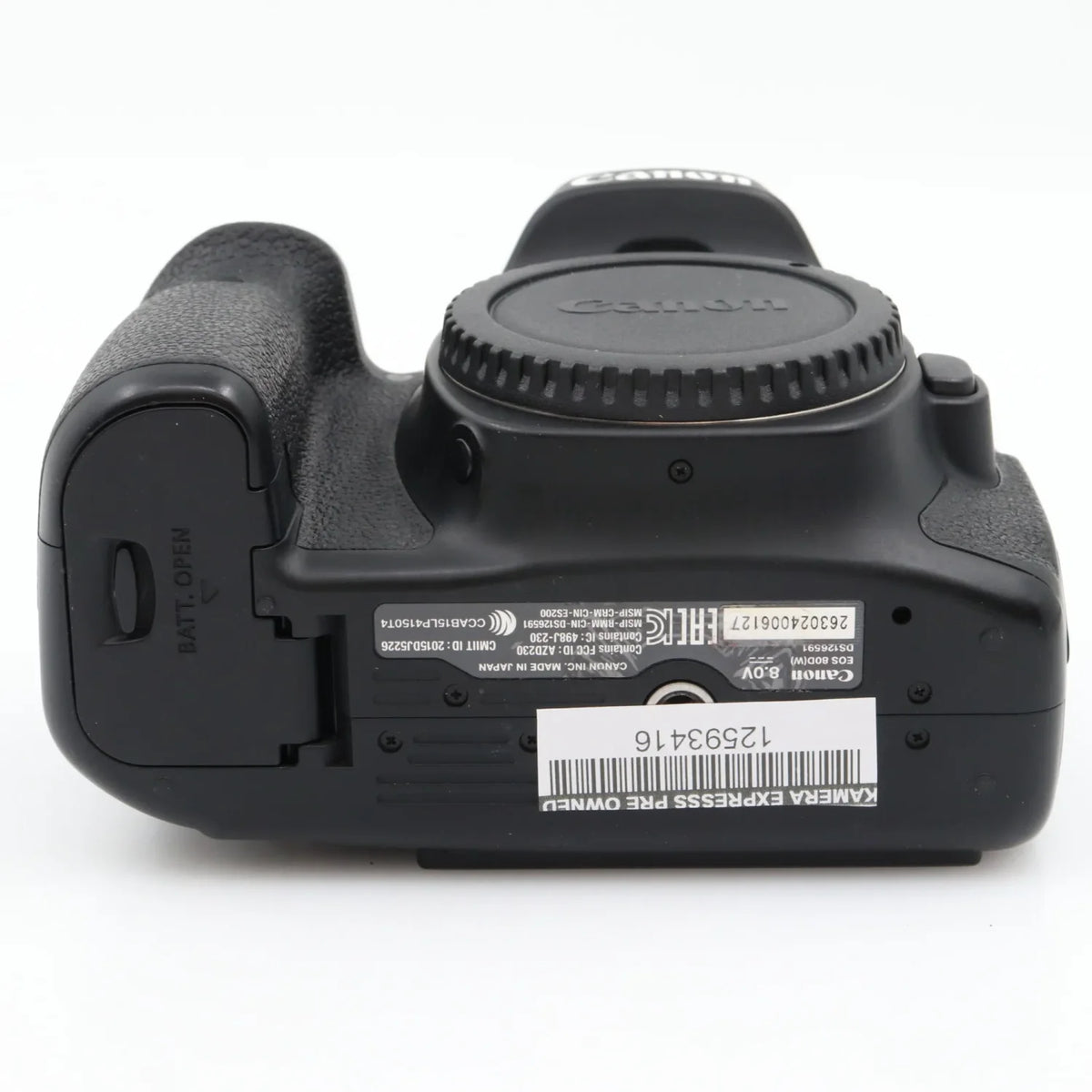 Canon EOS 80D Gehäuse Gebraucht