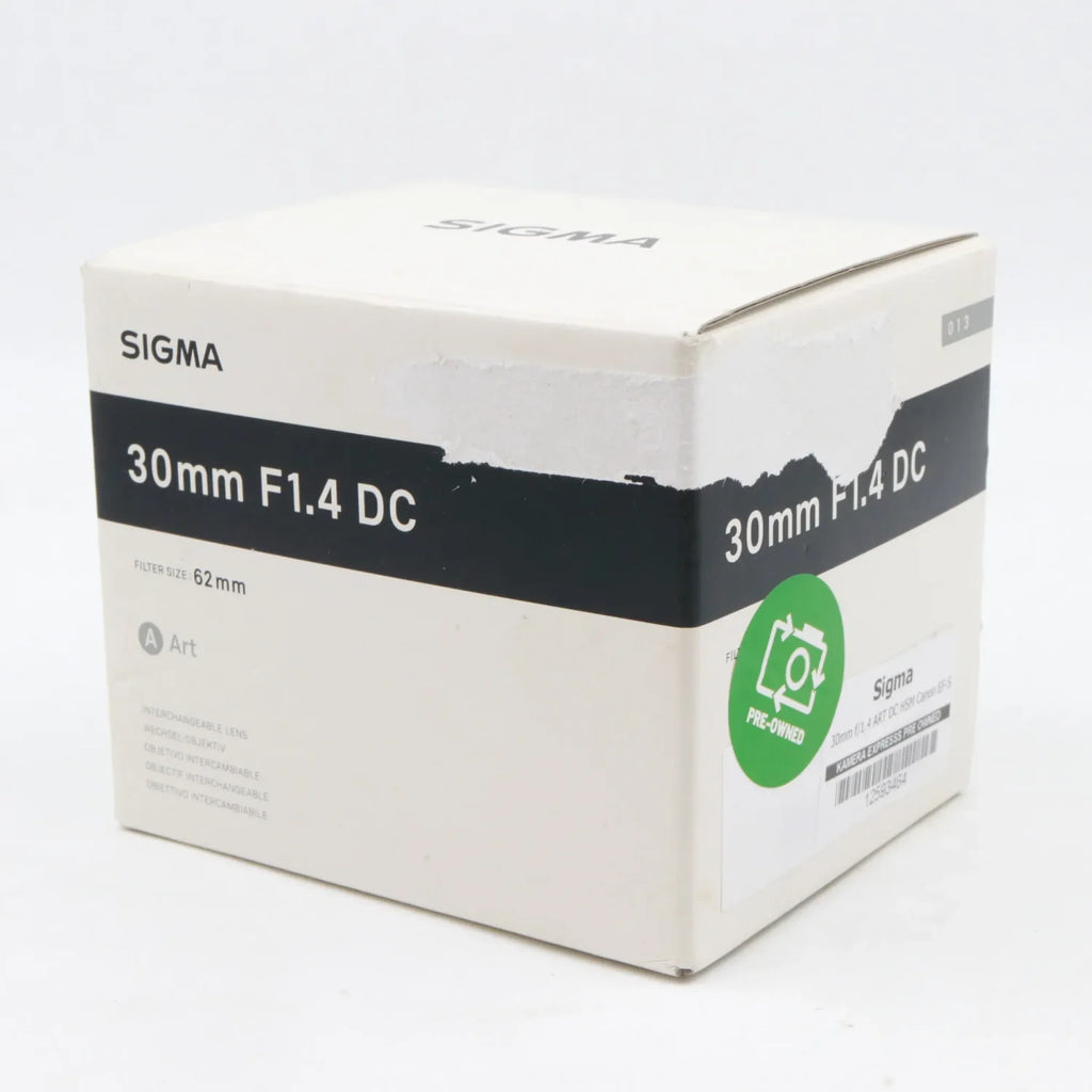 Sigma 30mm f/1.4 ART DC HSM Canon EF-S gebraucht