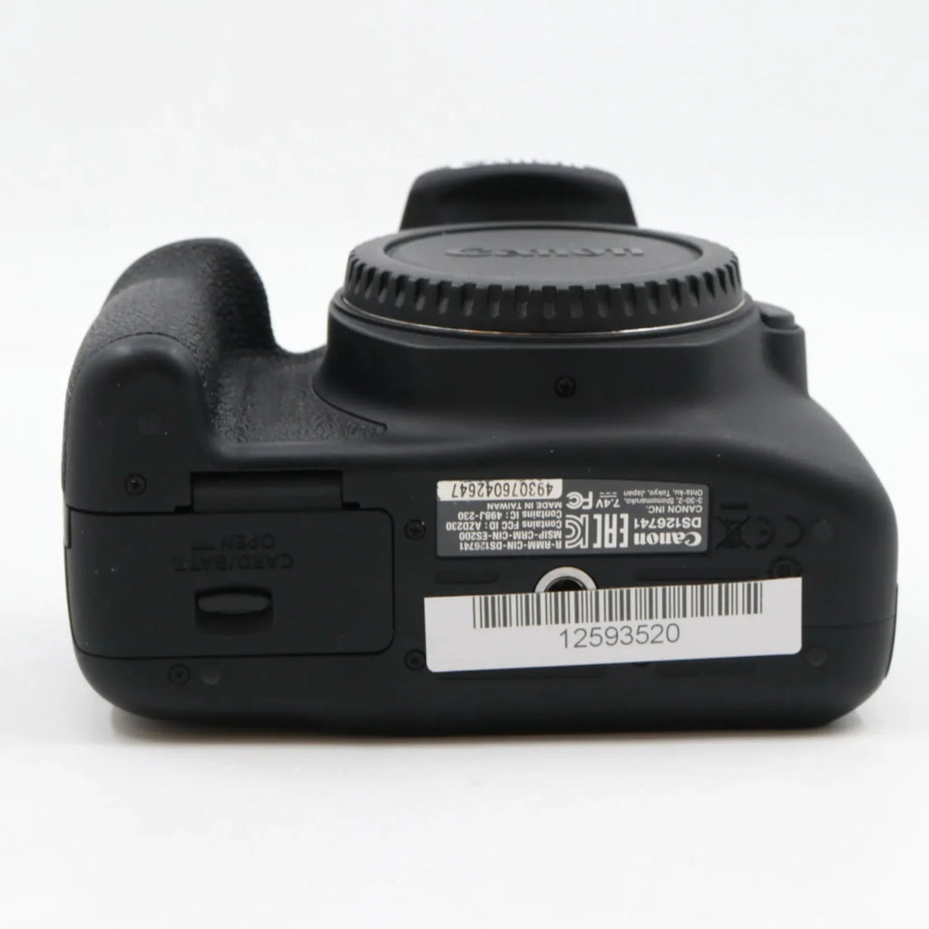 Canon EOS 2000D body used